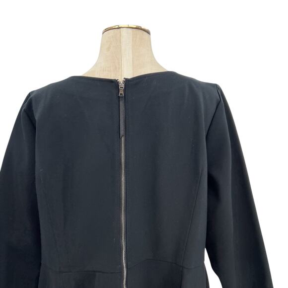 Spanx The Perfect Shift Dress A-line Classic Stretch Ponte Black Plus Size 1X - Picture 10 of 14